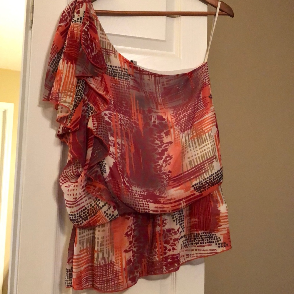 Fun one shoulder top